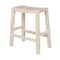 International Concepts Ranch Stool, 24" Seat Height, Unfinished S-924 - alternate 1